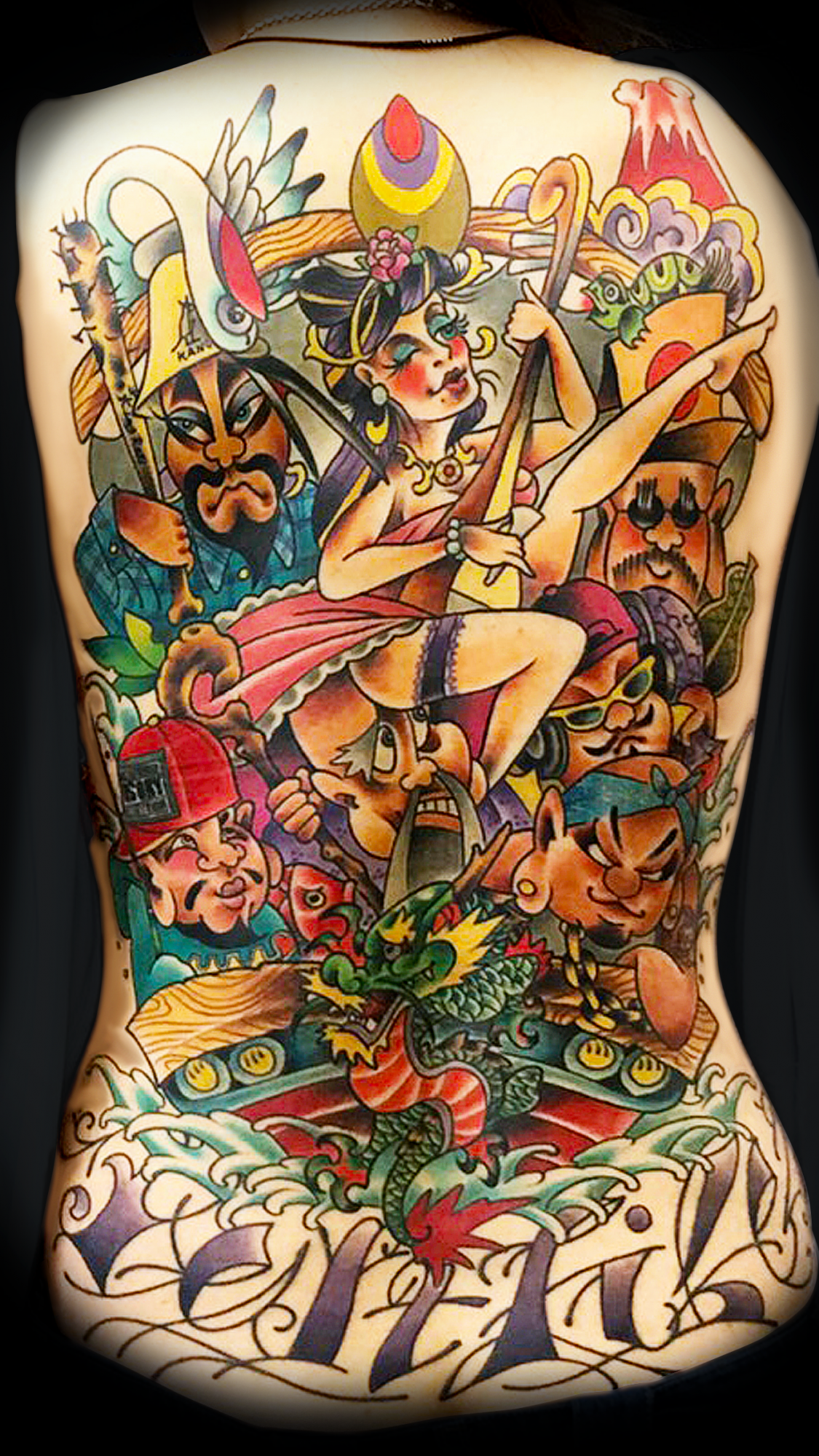 KINGRAT TATTOO 作品 | LAVA gallery | Tattoo artist: Yuji Anai | キングラット | ラバギャラリー | タトゥーアート | 福岡県北九州市 | krt_color_1