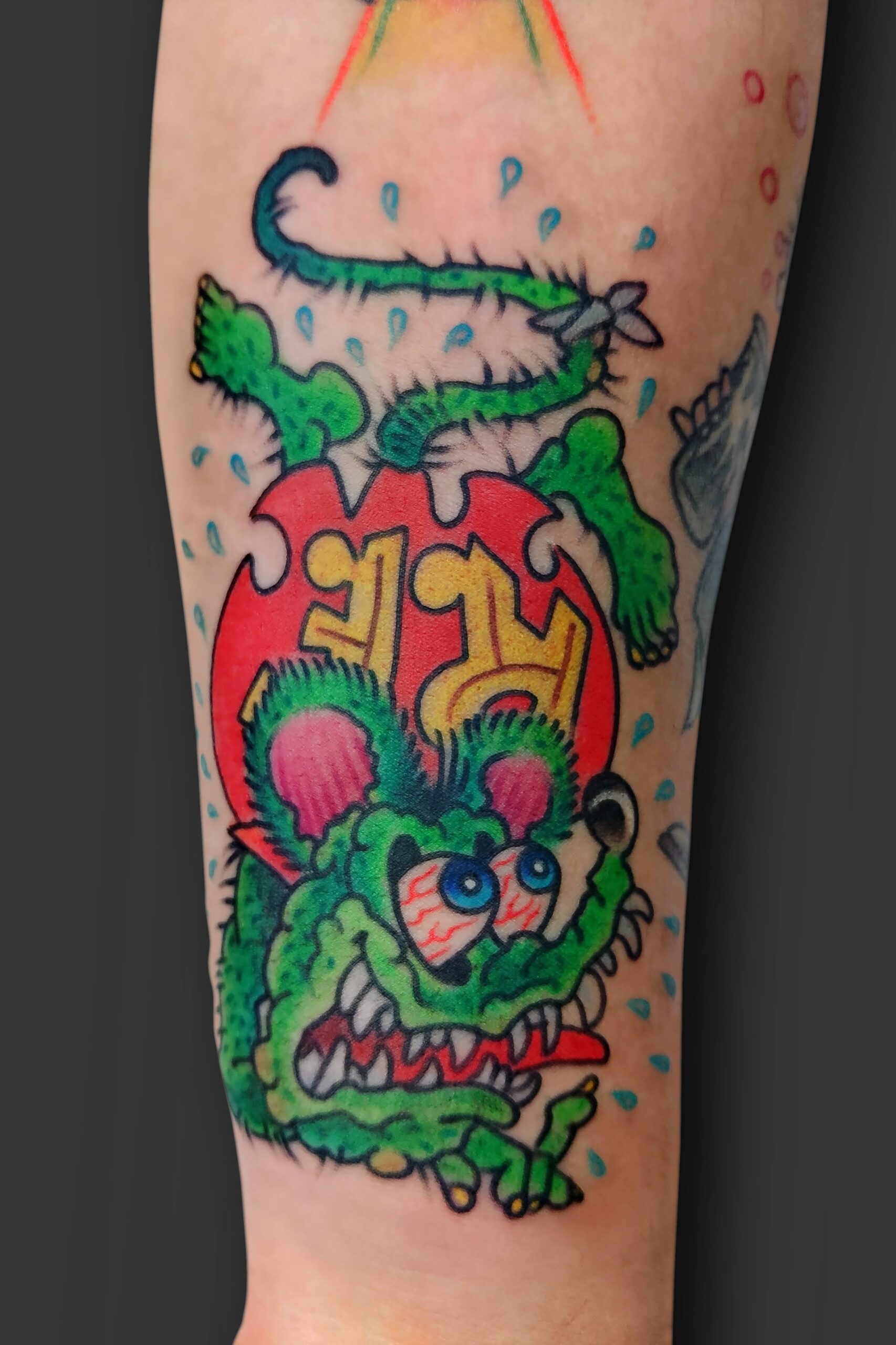 kingrat tattoo | color works | キングラット タトゥー | 20241223_02