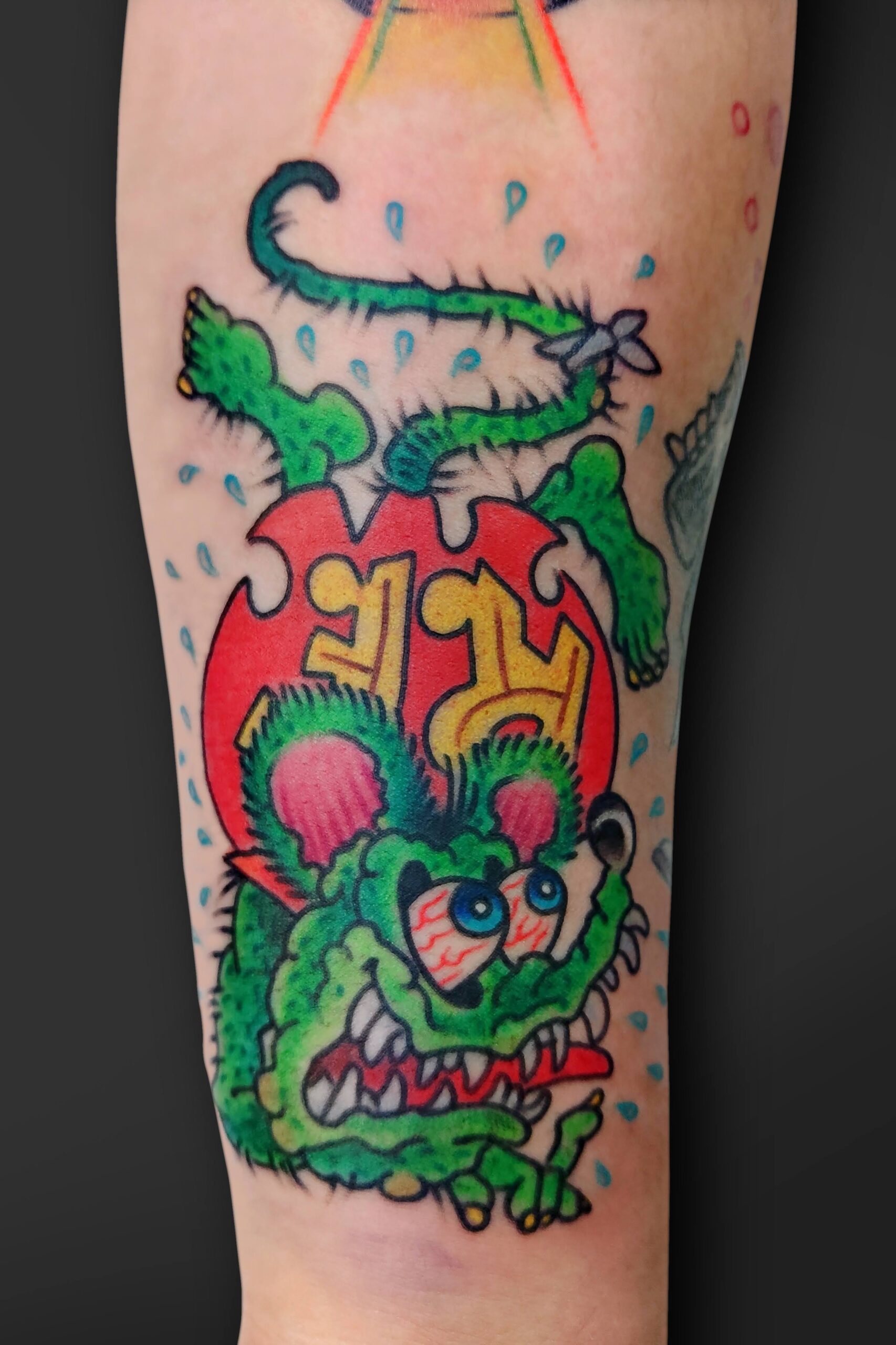 kingrat tattoo | color works | キングラット タトゥー | 20241223_01