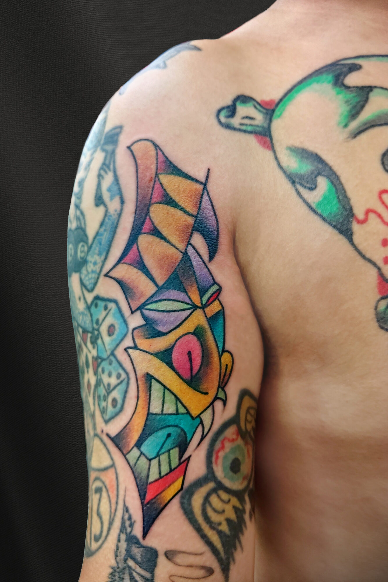 kingrat tattoo | art works | キングラット タトゥー | 20250507_color_12
